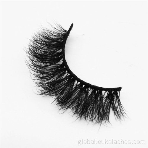 15Mm Lashes full volume 15mm mink lashes 3d mink eyelashes Manufactory